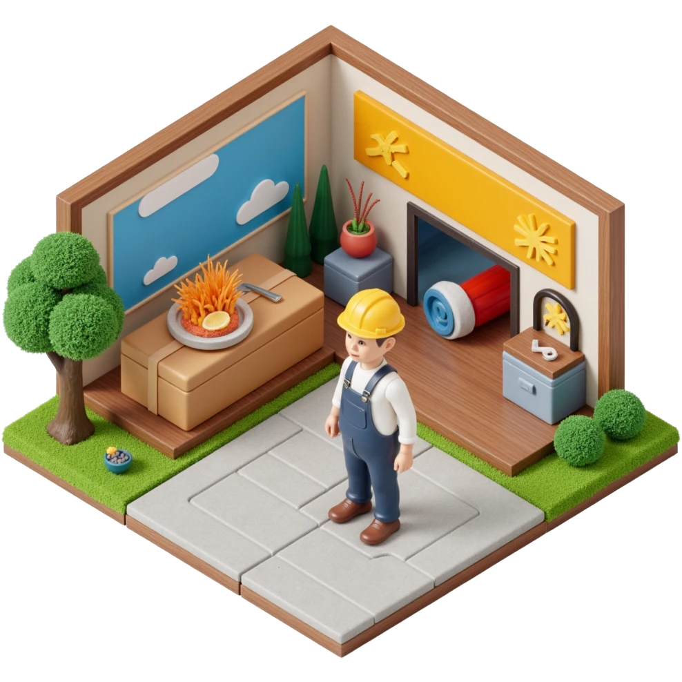 a worker in factory
 emoji