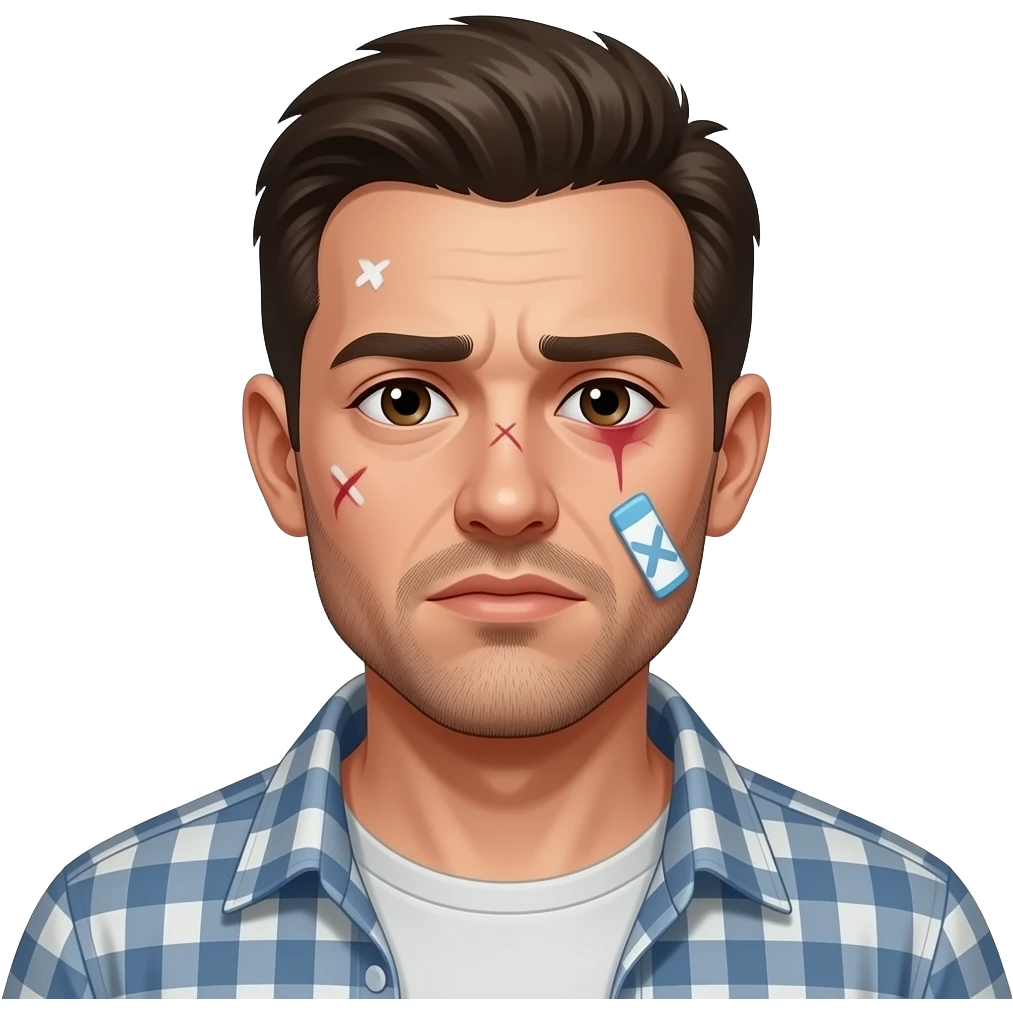 a crackhead overdosing on xanax emoji