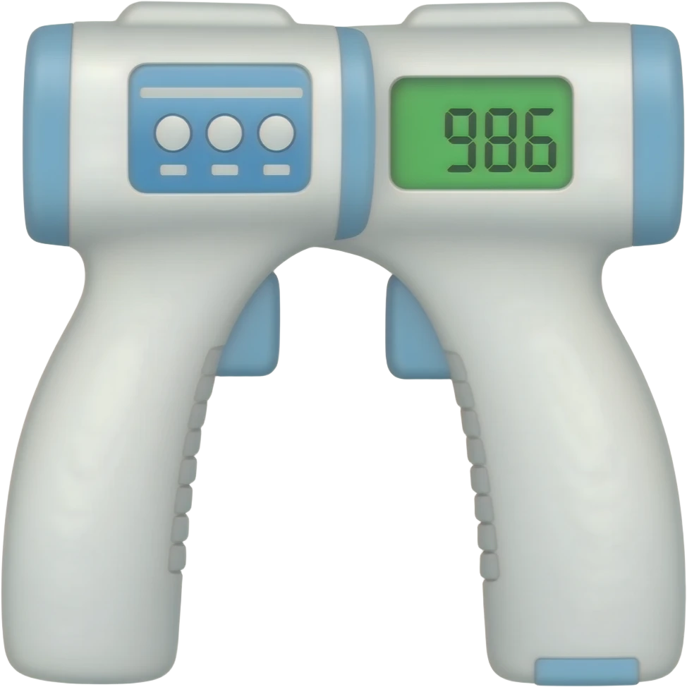 Forehead thermometer emoji