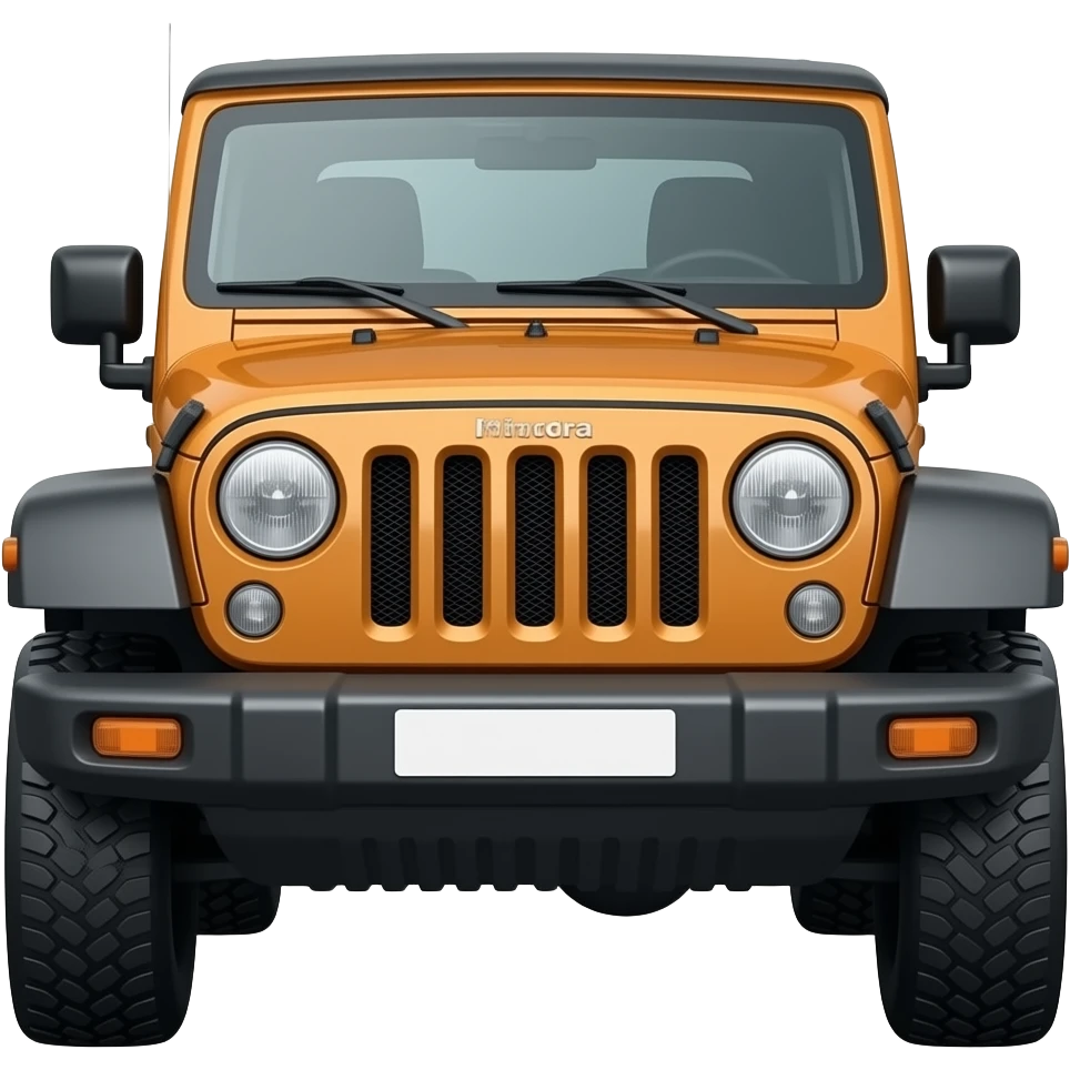 Mahindra thar emoji
