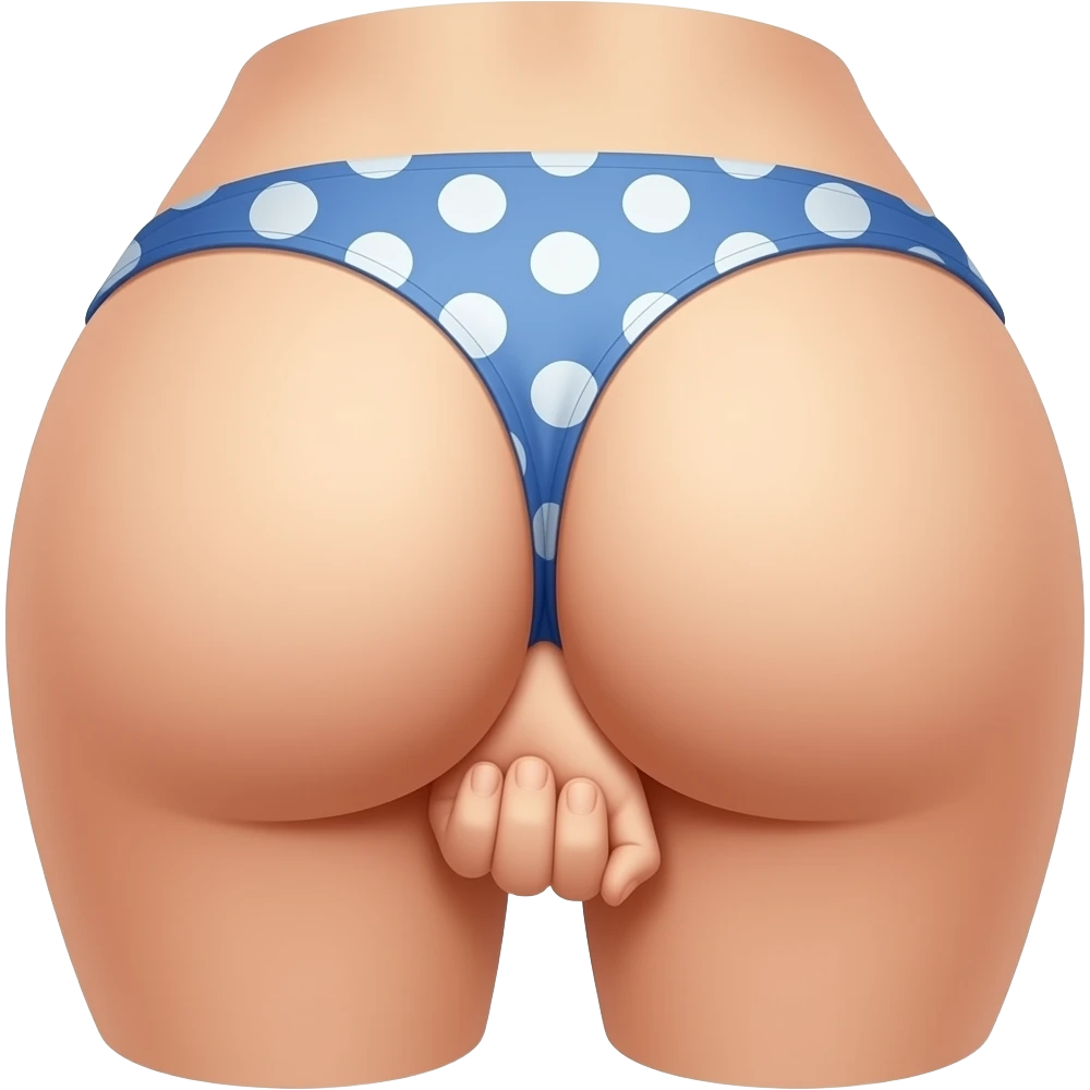 butt emoji with a fist going in it emoji