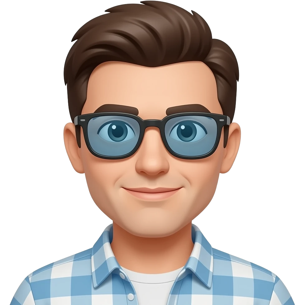 Cool glasses emoji