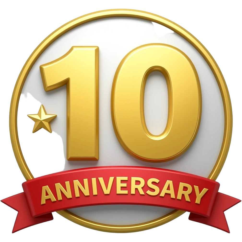 110th Anniversary emoji