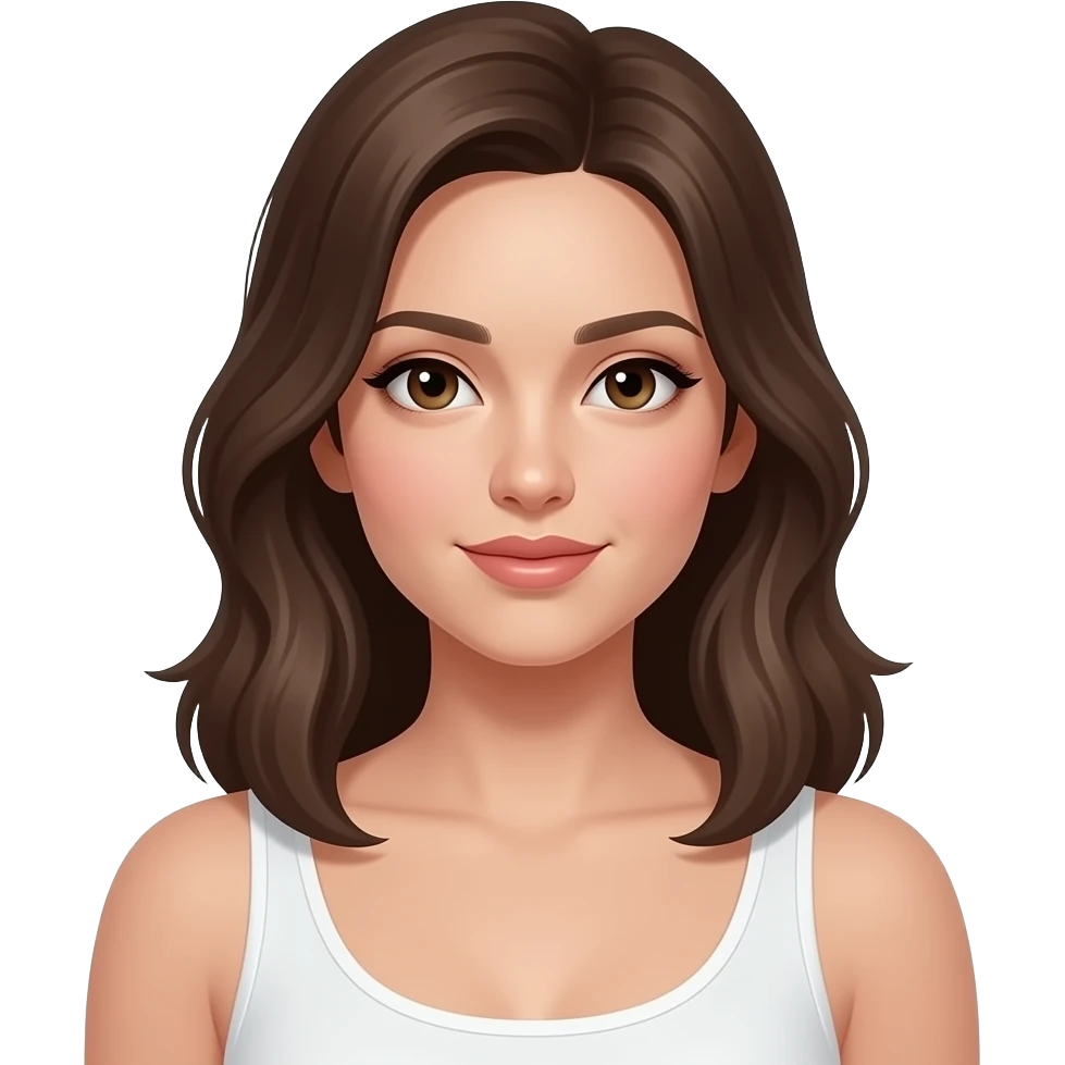 emphasized hips, realistic proportions, smooth skin, subtle shadows emoji