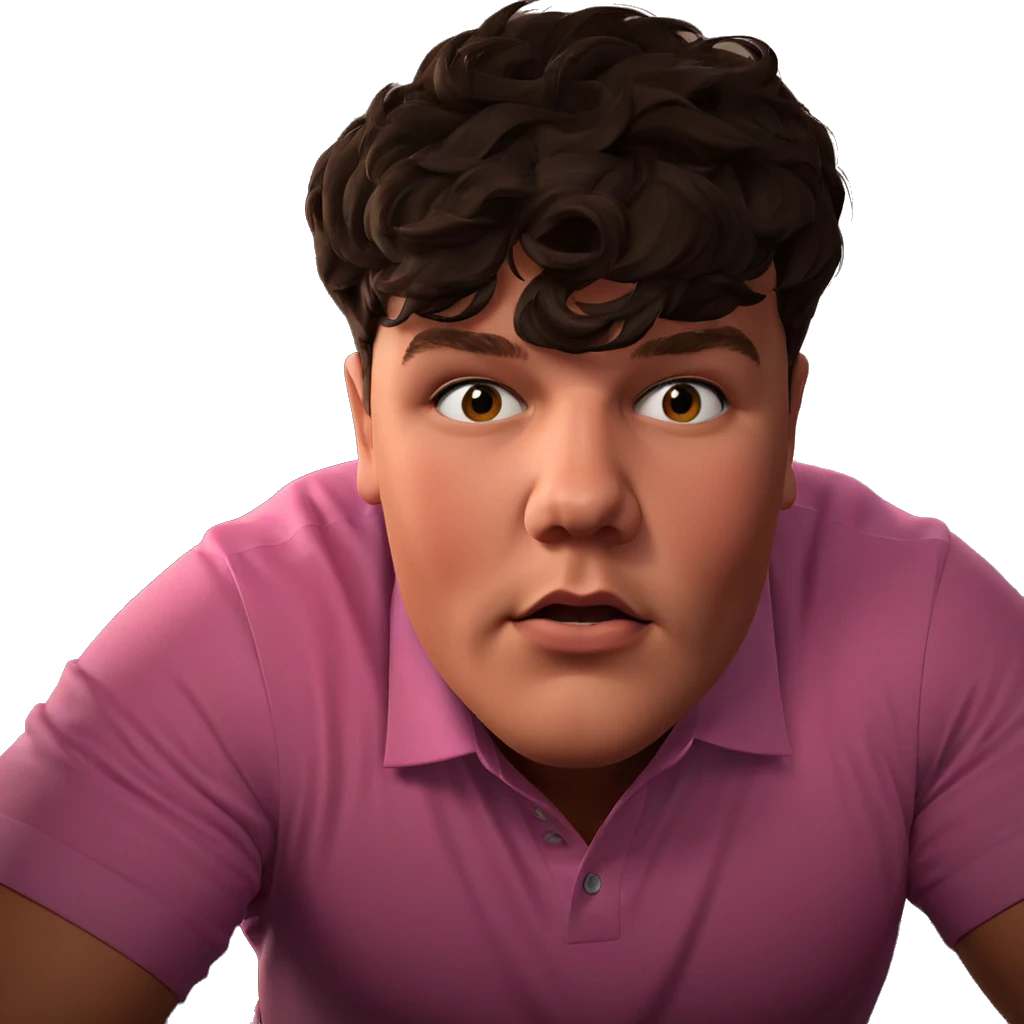 male in pink shirt emoji