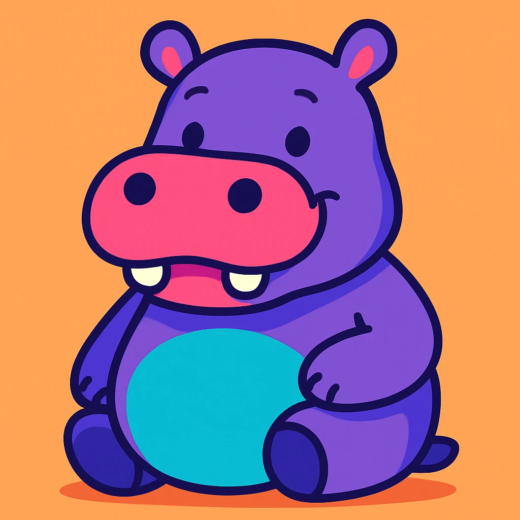 Hippo emoji