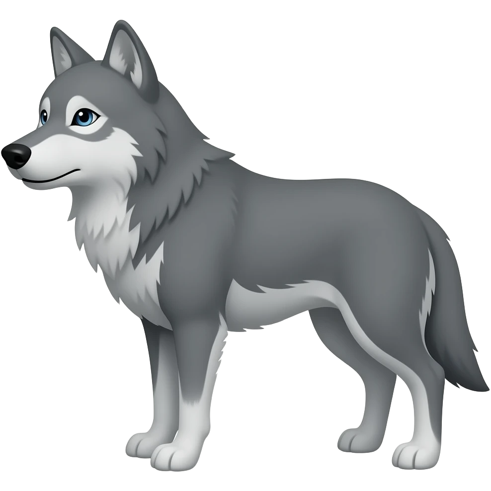Wolf emoji