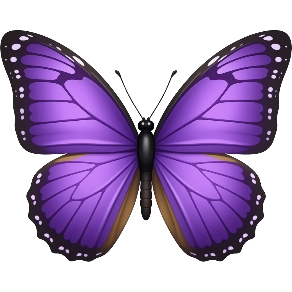 Borboleta.roxa emoji