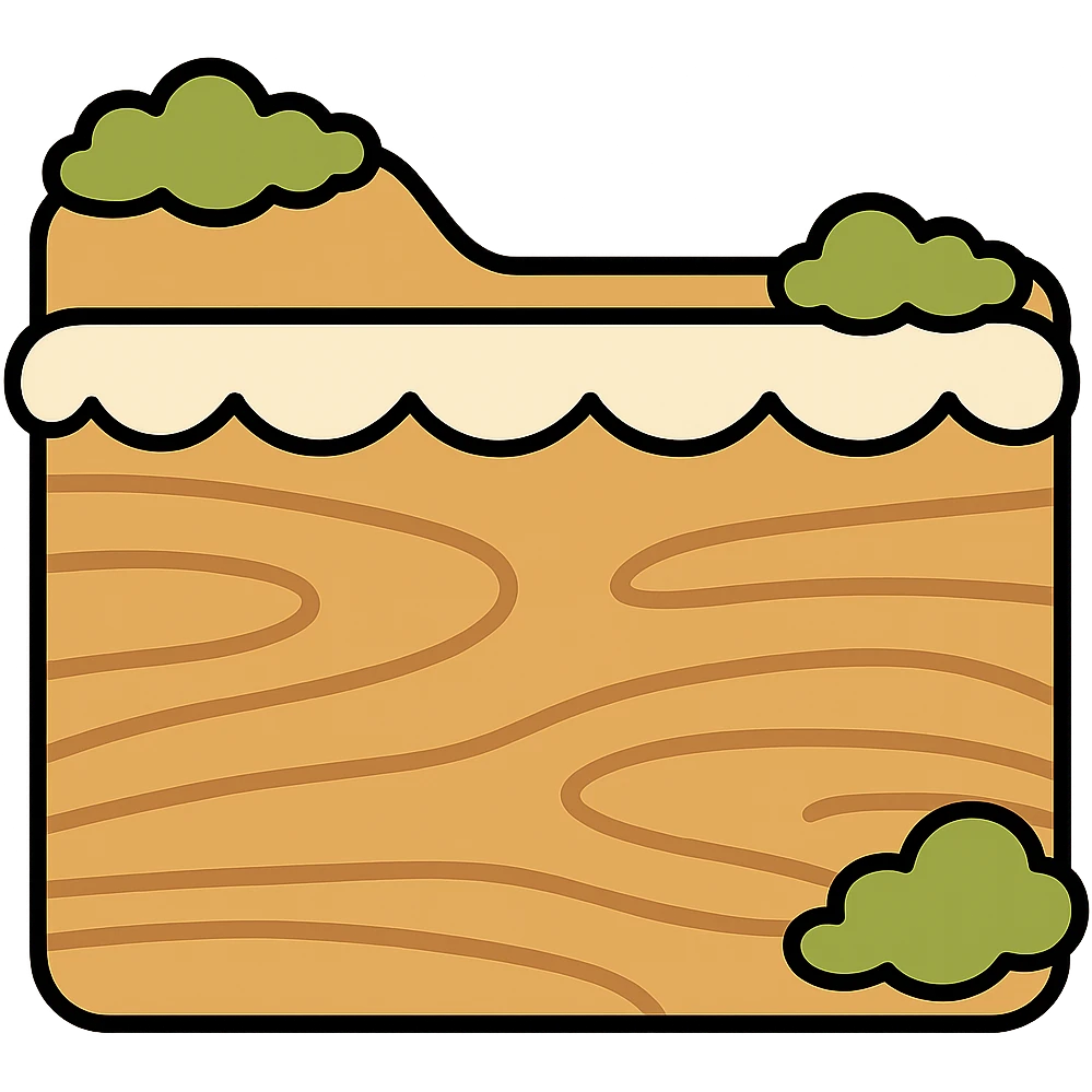 Now give me just the front of the folder, without the back emoji