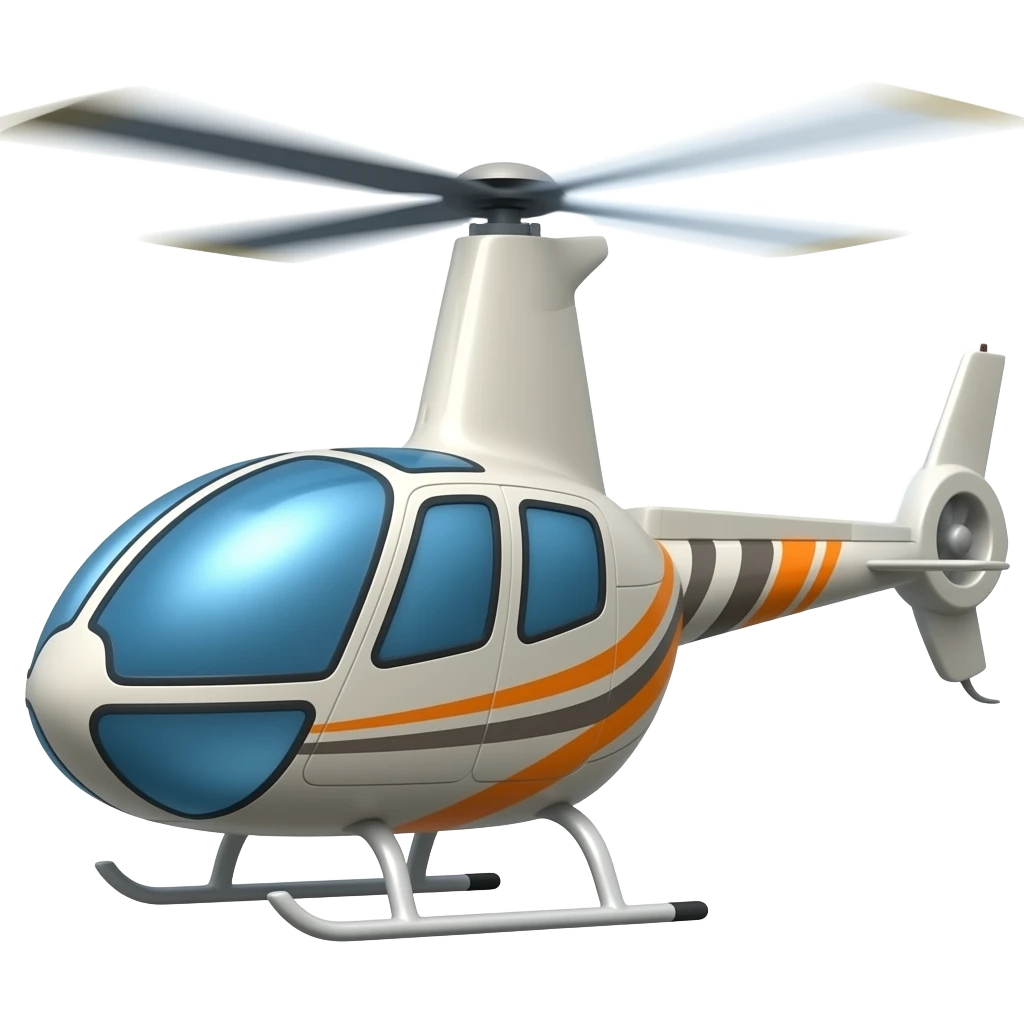 Helicopter emoji