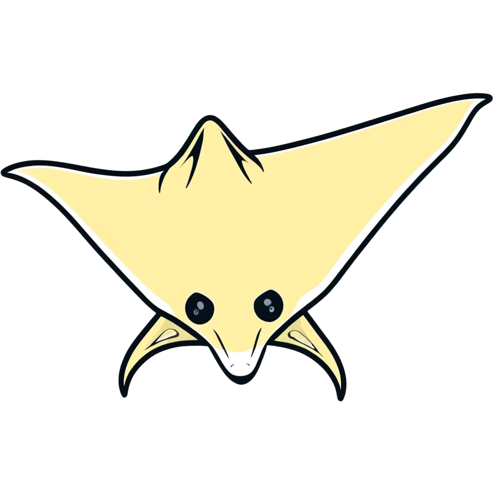 Manta ray  emoji