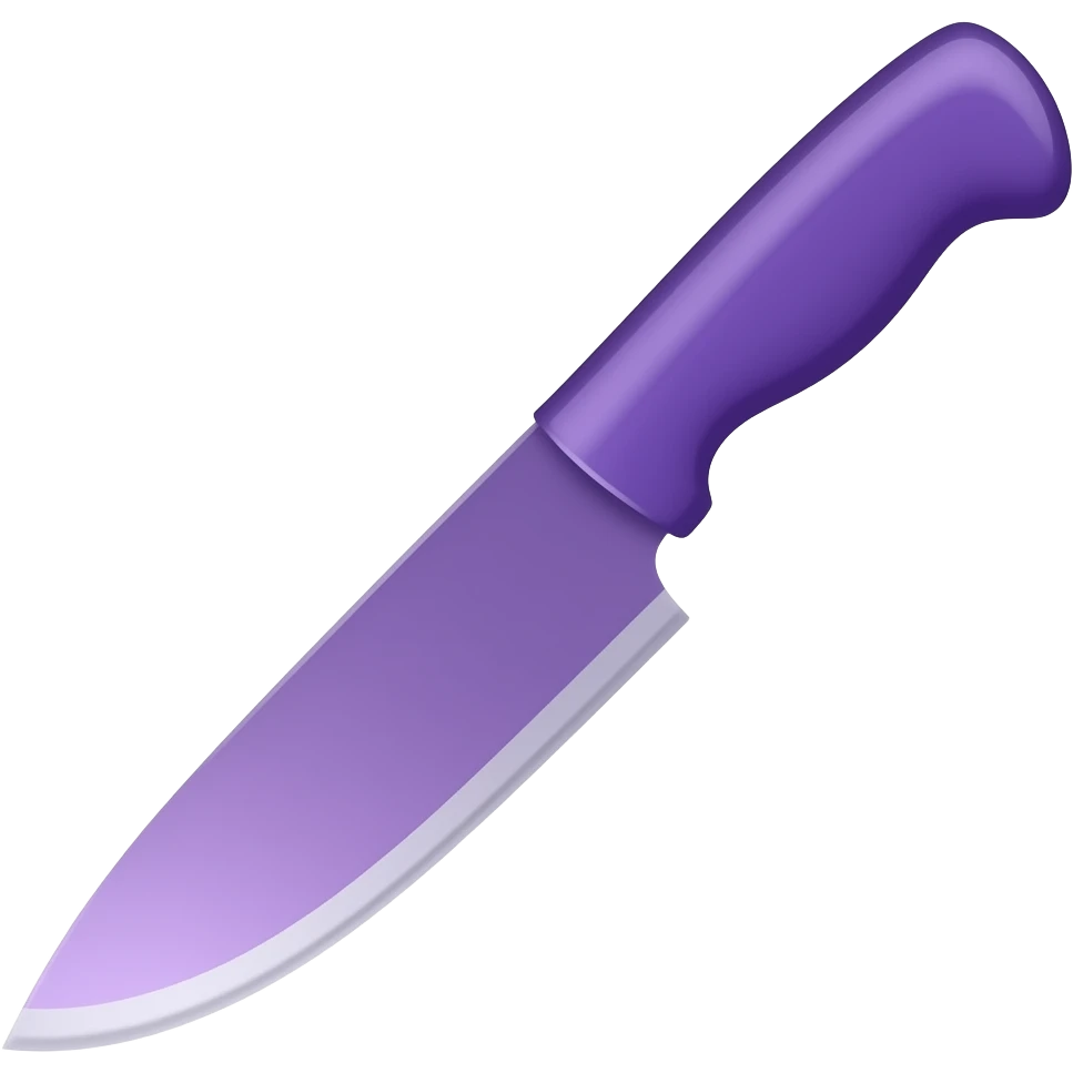 purple knife emoji