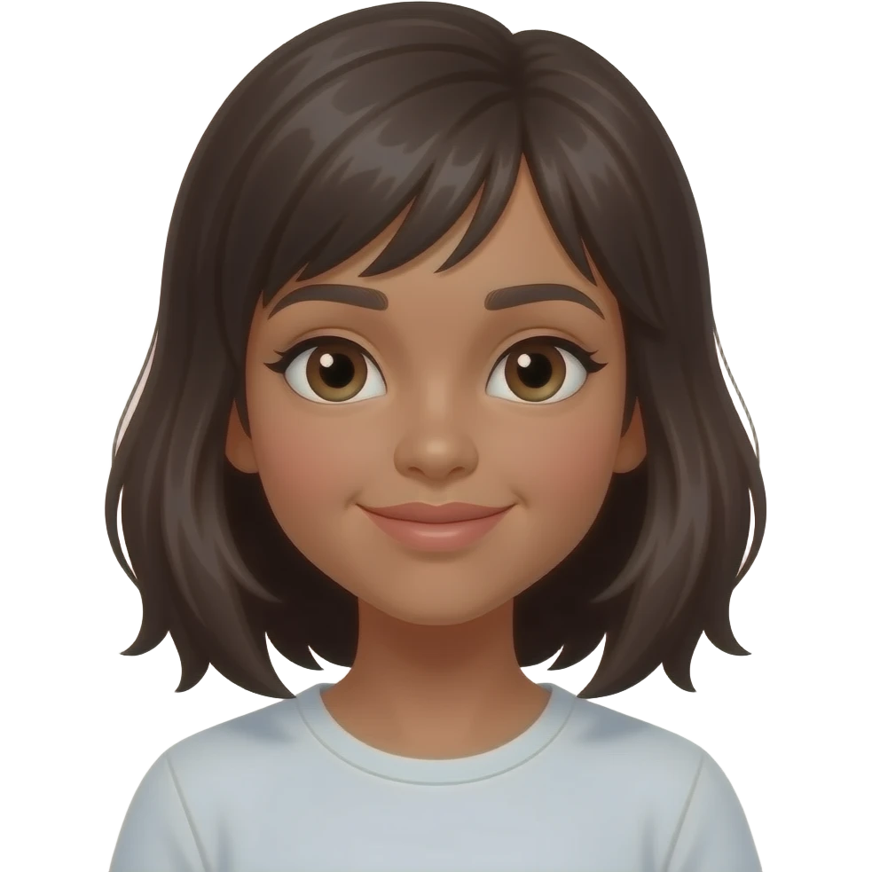 Girl (Medium Skin Tone) emoji