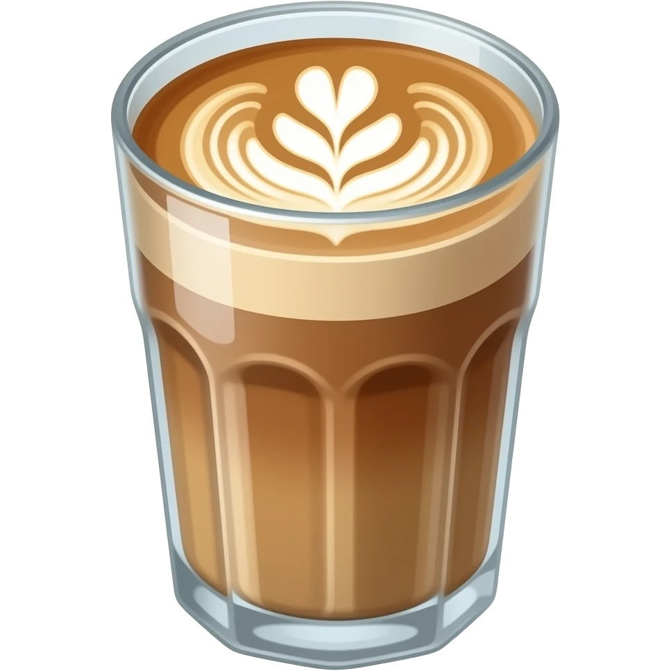 iced latte emoji