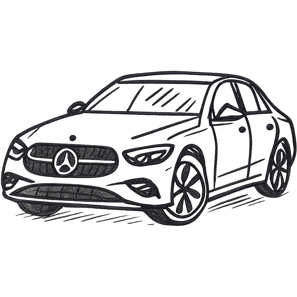 Mercedes-Benz E-Class W214 emoji