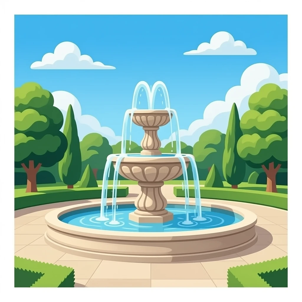 The World is Yours Fountain - Scarface emoji