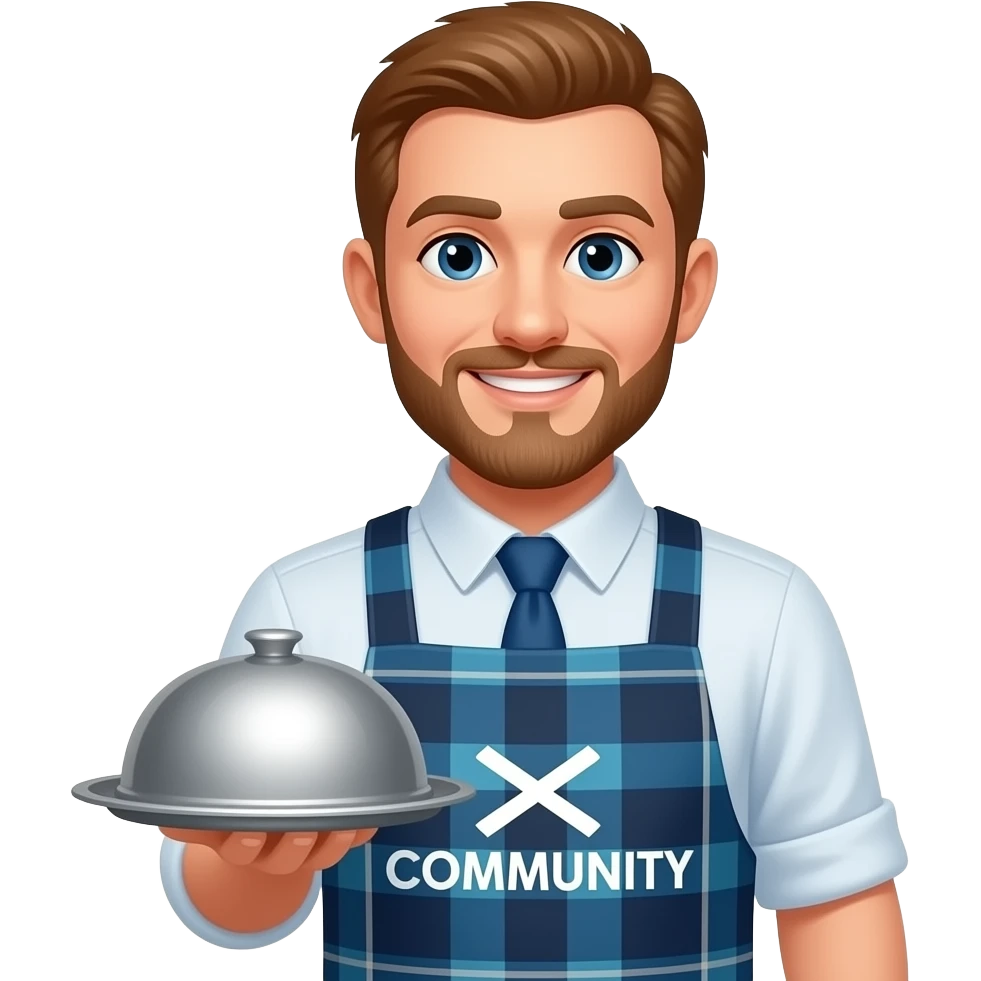 I would an emoji of a scottish man serving his community emoji