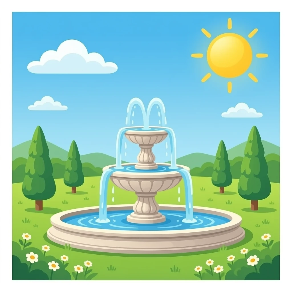 fountain emoji