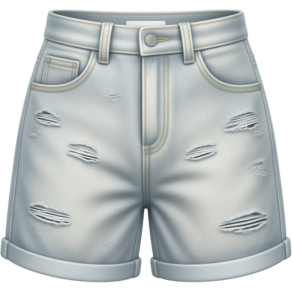 Unfinished fabric emoji