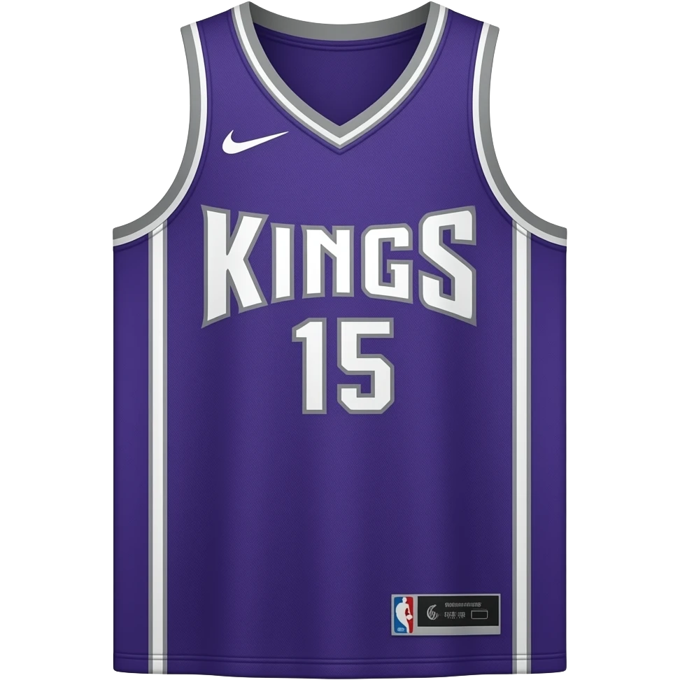 Maillot Sacramento King emoji