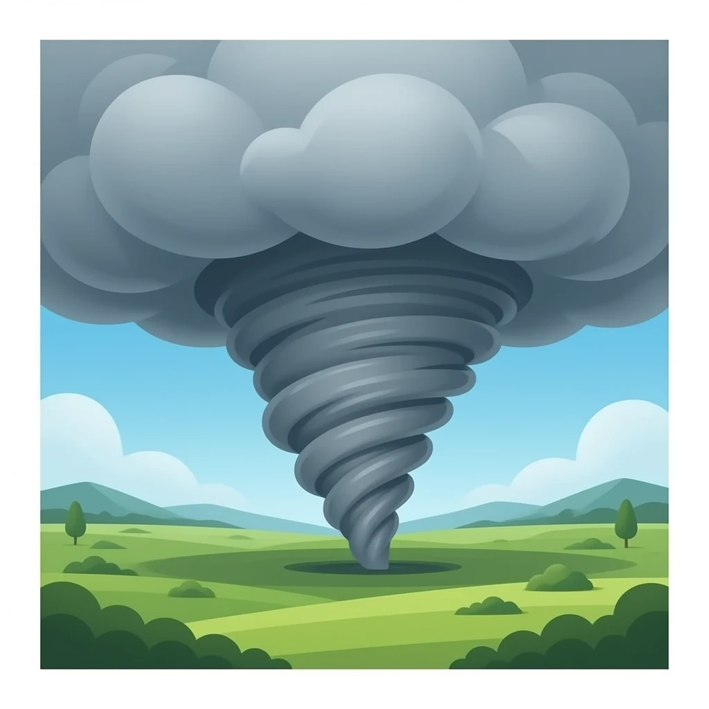 Tornado emoji