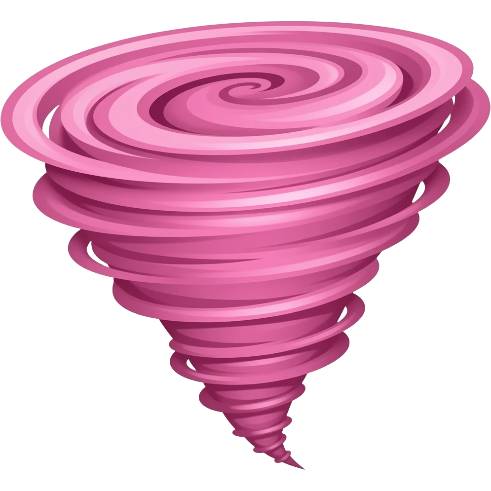 EF 10 pink TORNADO emoji