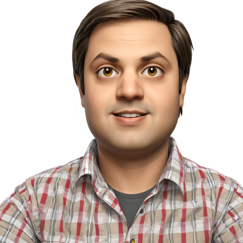 plaid shirted boy portrait emoji