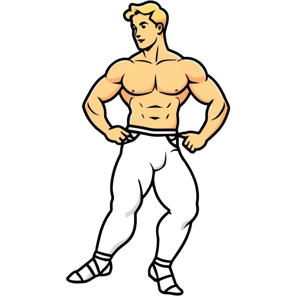 Chippendale dancer emoji