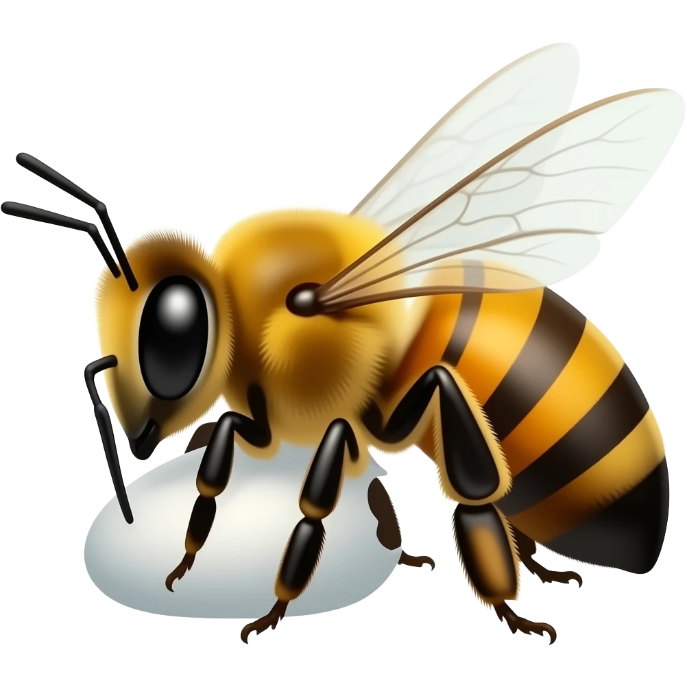 Drone laying eggs emoji