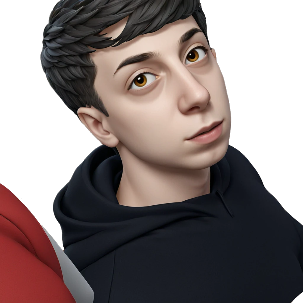 portrait of a stylish young man emoji