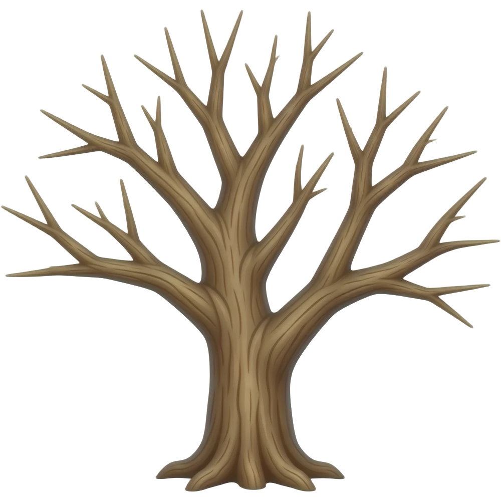 dead tree emoji