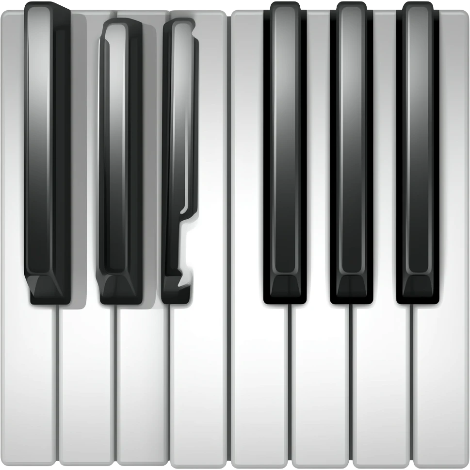 piano keybord emoji