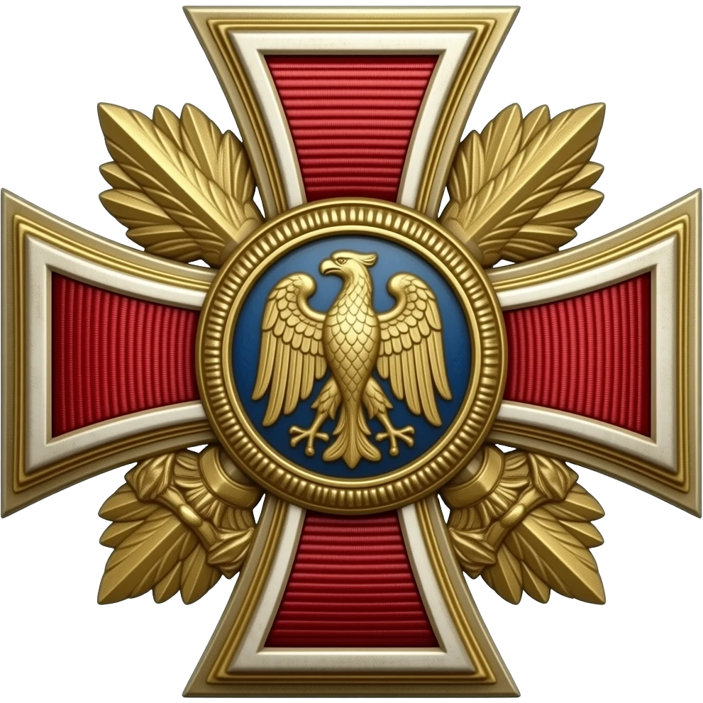 german cross more decorated like it was owen by a general emoji