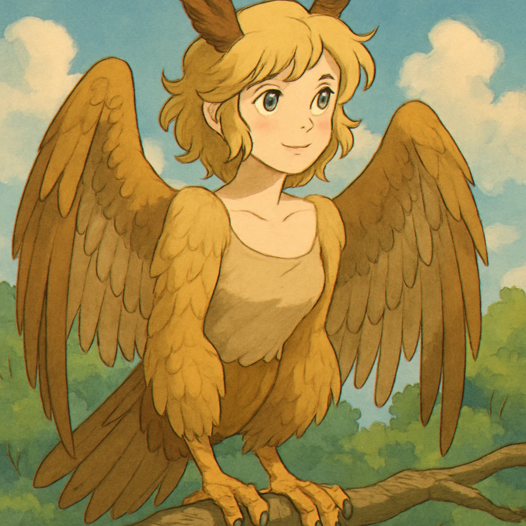 👱 Harpy emoji