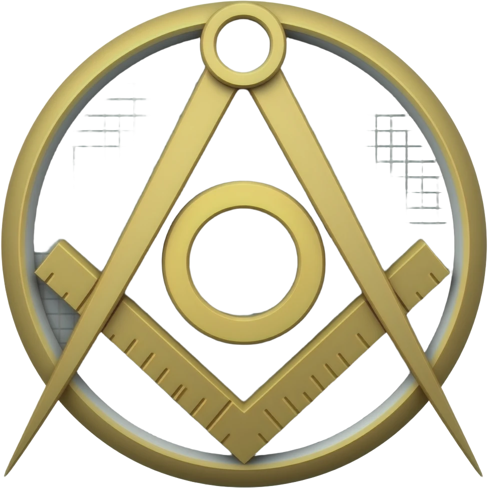 Freemason emblem emoji