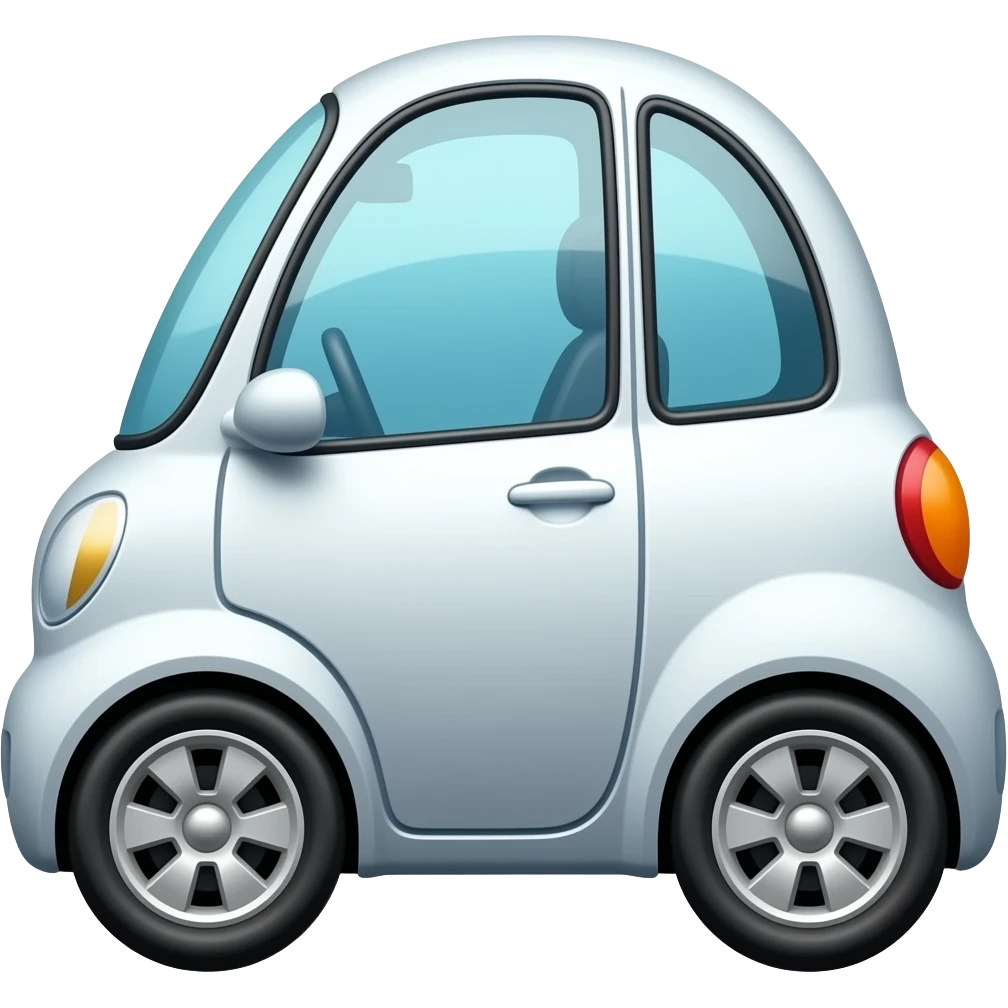 Mini eletric car emoji