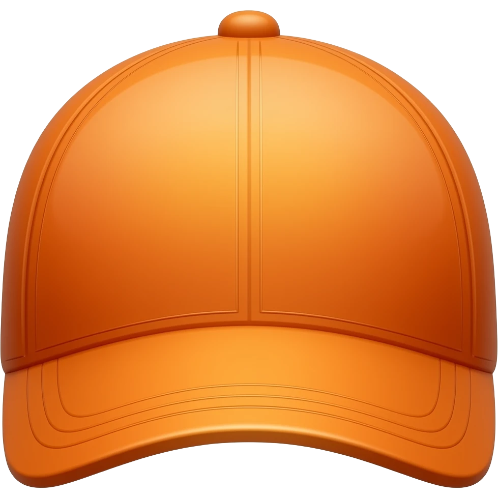 Orange cap emoji