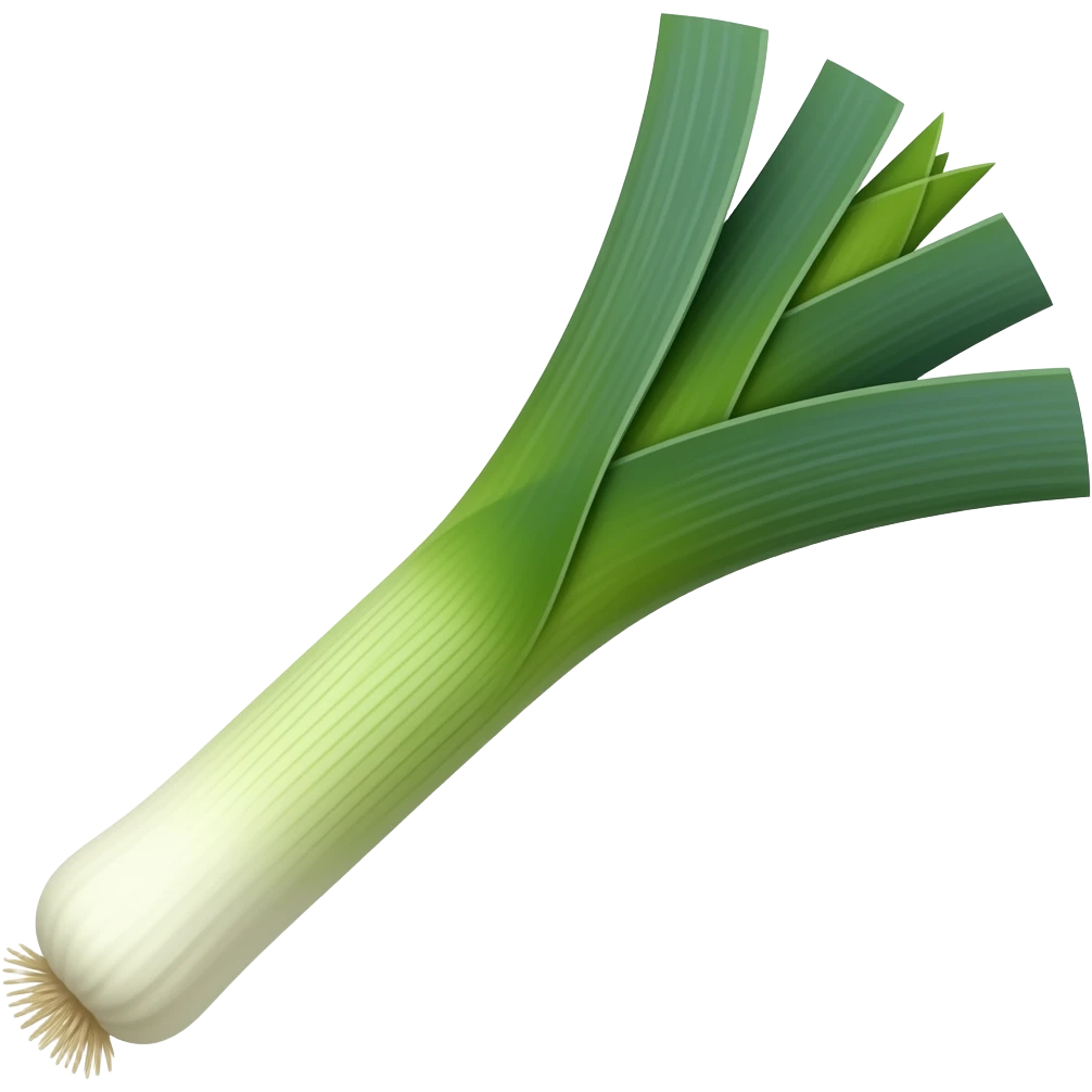 one leek emoji