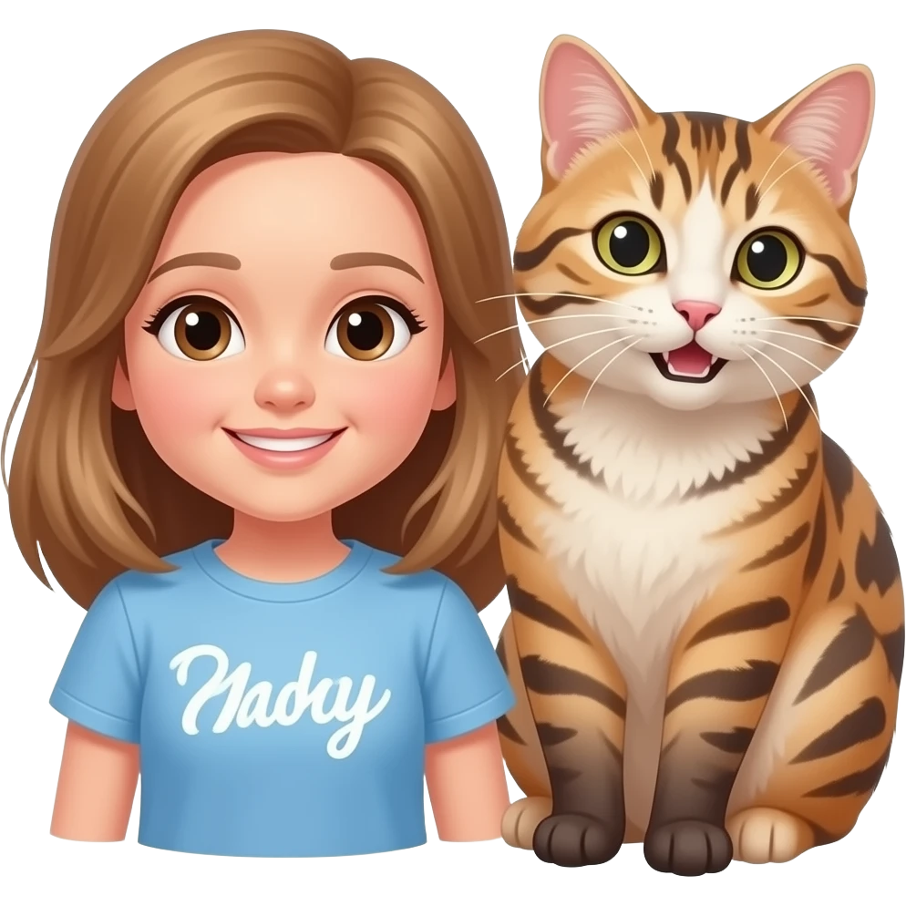Gabby.  Es. Una. Niña.   Tiene. Risos  con. Pandy. Patas. No no es. Su. Muñeco. Es. Un. Gato. Miau miau.   Ella. Gabby. Tiene. Una.   Diarema. De gato emoji