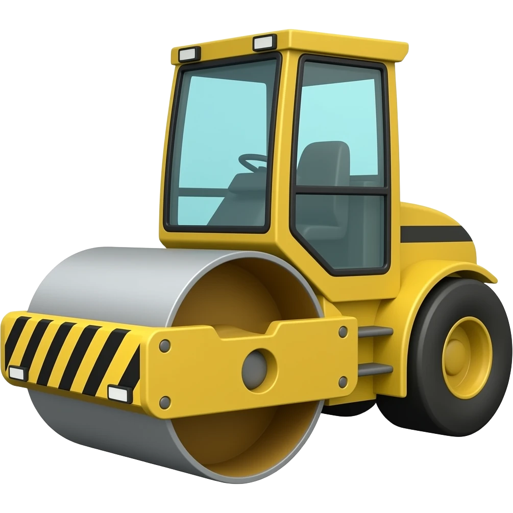 Dubble drum roller for roads emoji