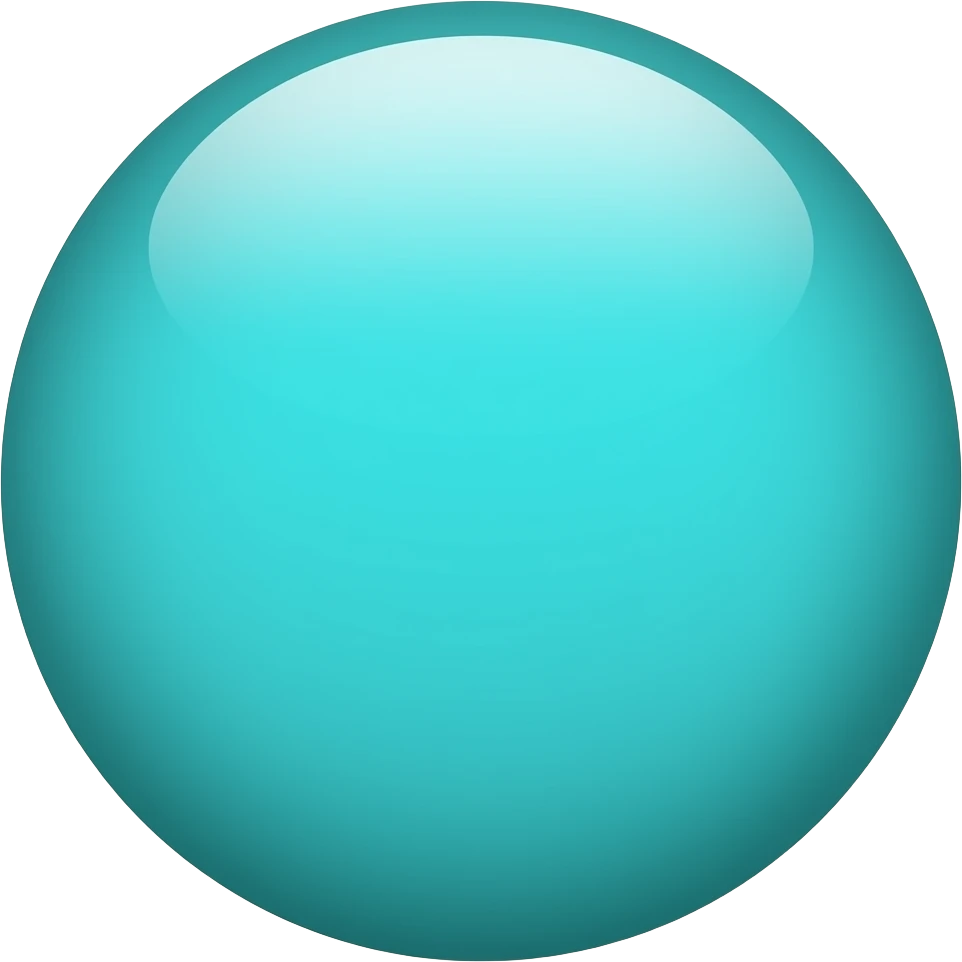 ✅️ خلي اللون الاخضر دائرة زراقاء emoji