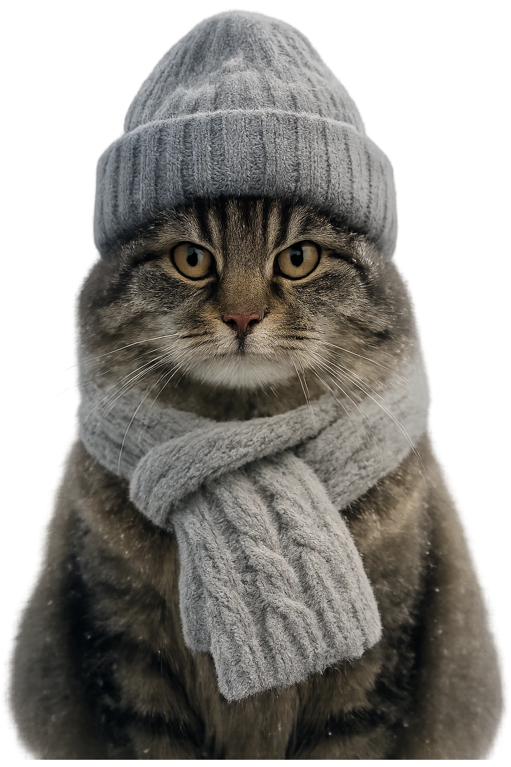 winter cat remove background emoji