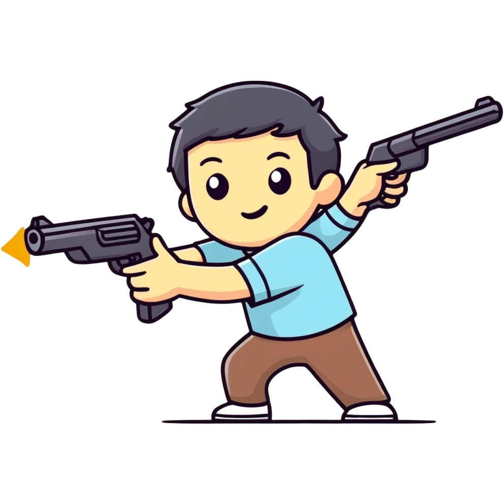 Sonny is shooting emoji