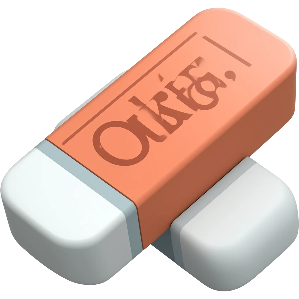 eraser emoji