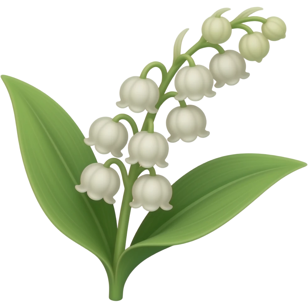 lily of the valley emoji