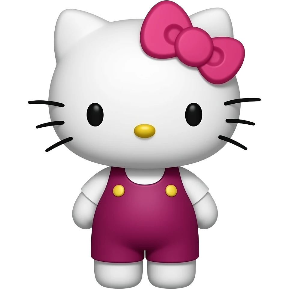evil hello kitty emoji