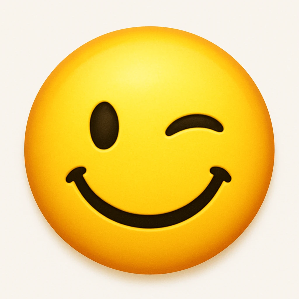 winking emoji emoji