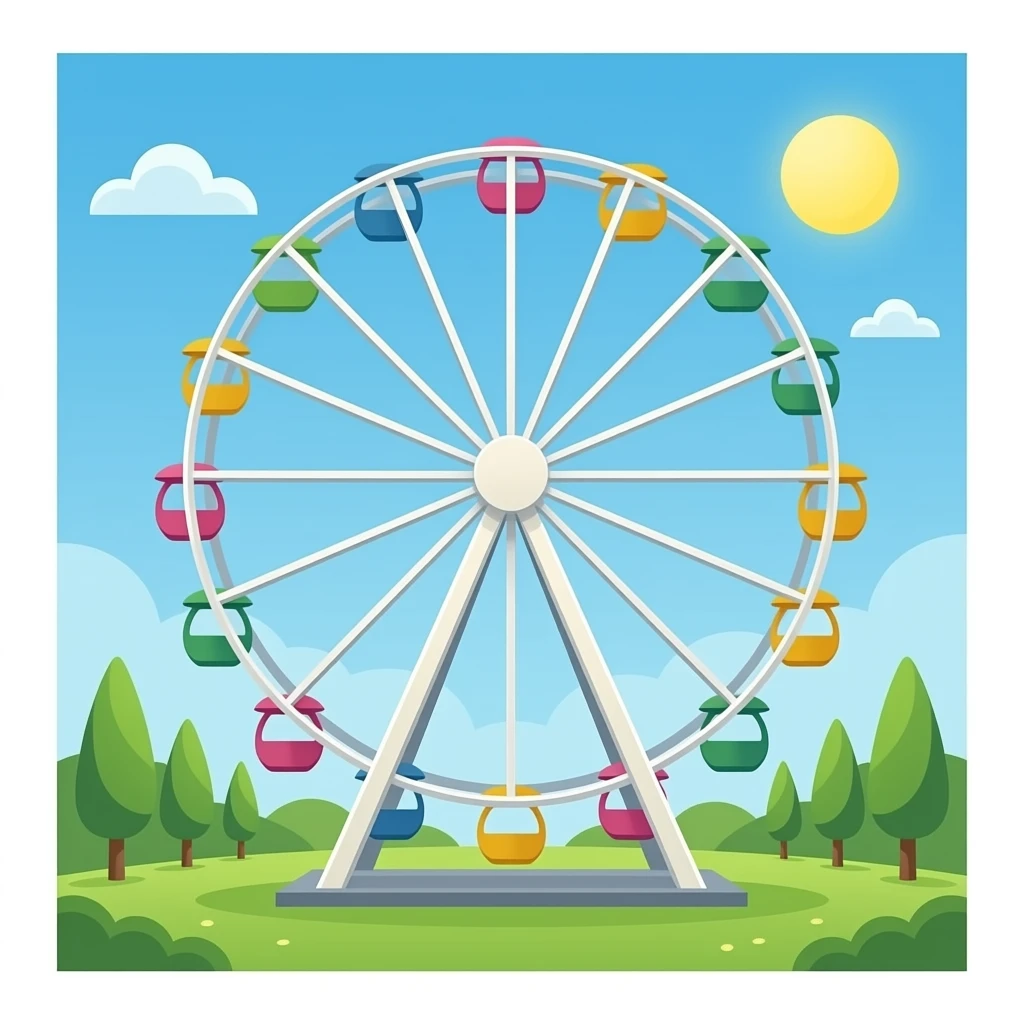 Ferris wheel emoji