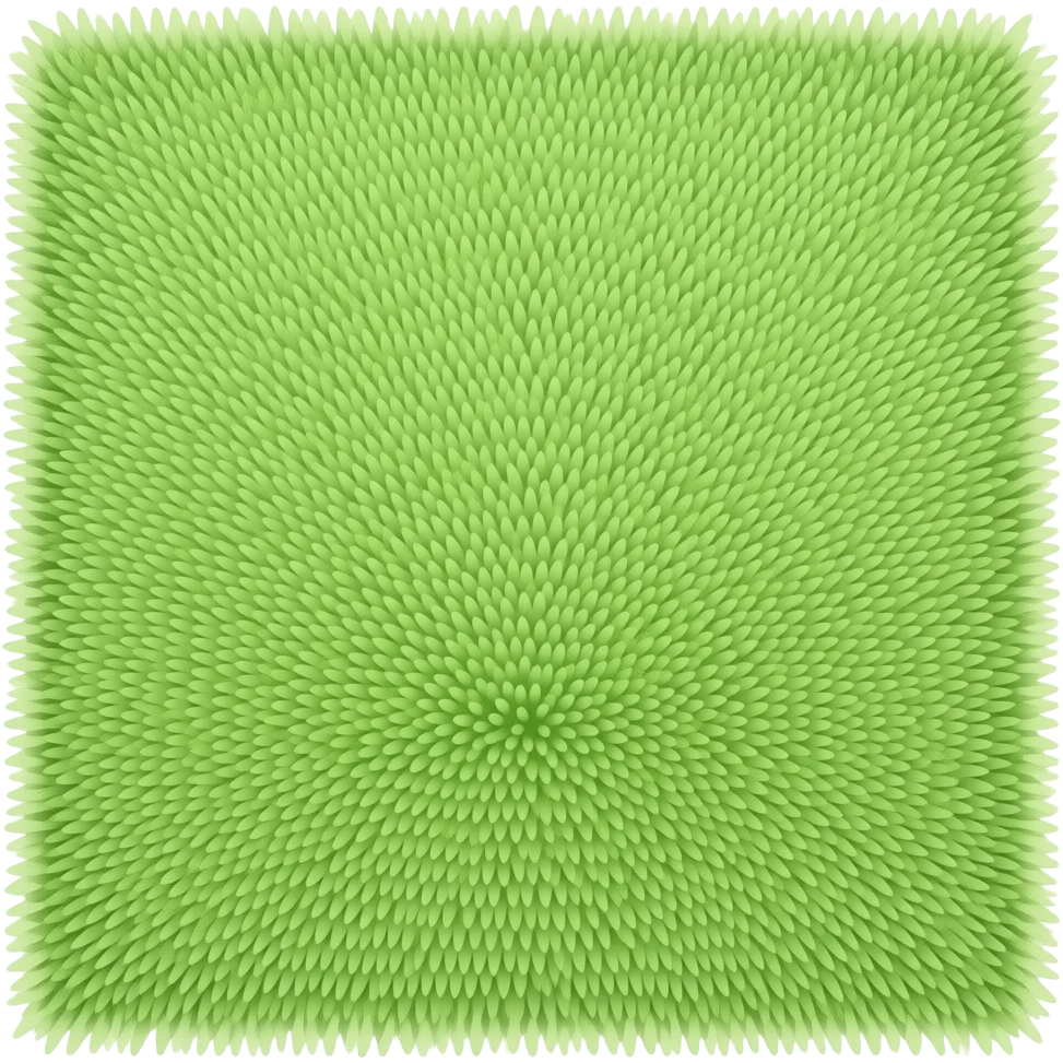 light green rug emoji