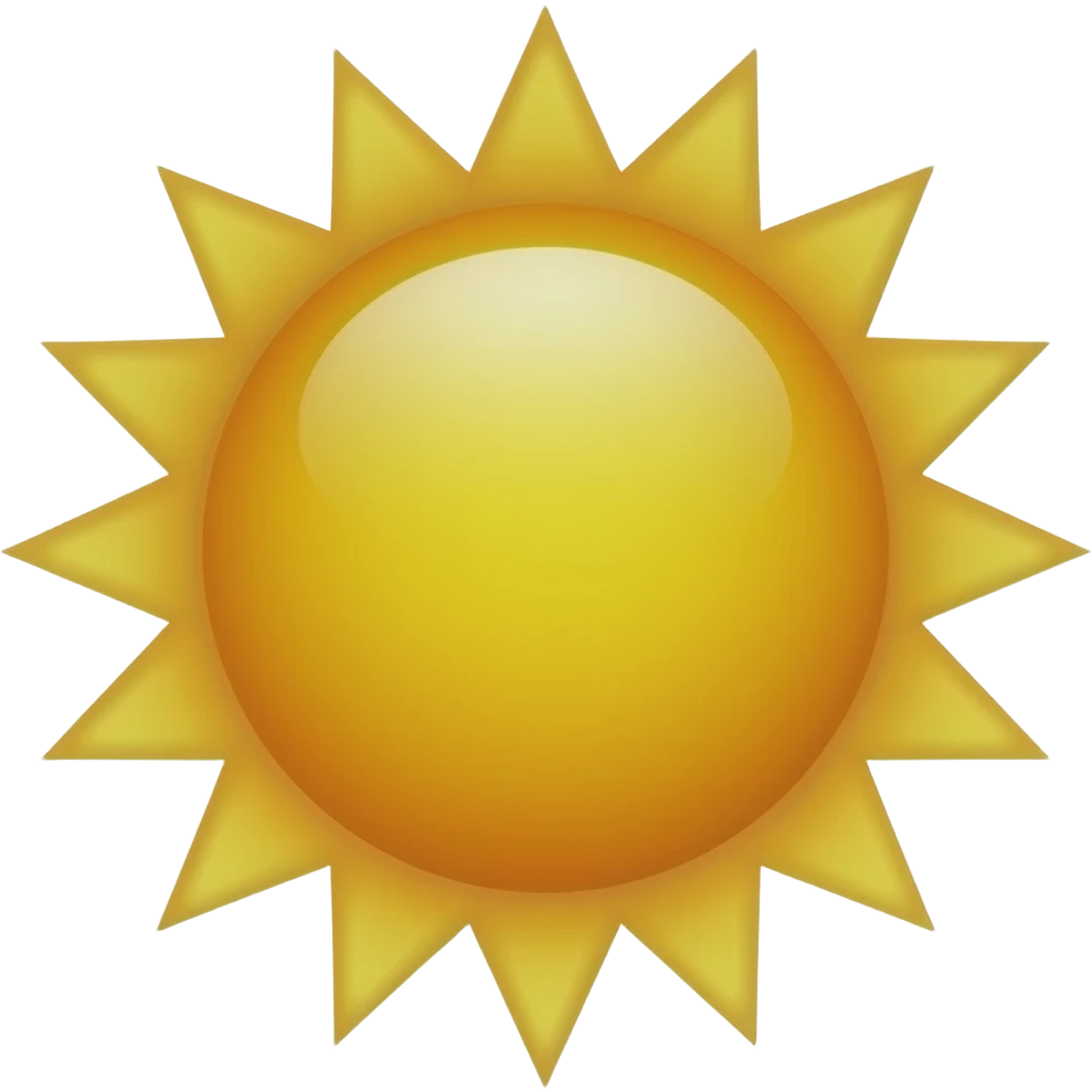 sun emoji